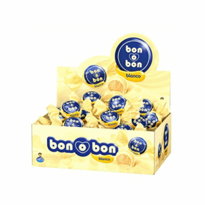 Caja 30 uni bon o bon blanco 15gr
