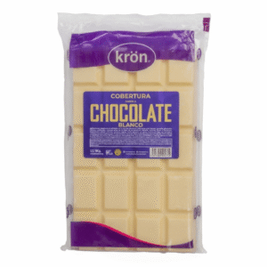 Tableta cobertura de chocolate blanco 1kilo kron