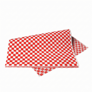 Papel Parafinado Rojo Cuadrito 28*29.5Cm