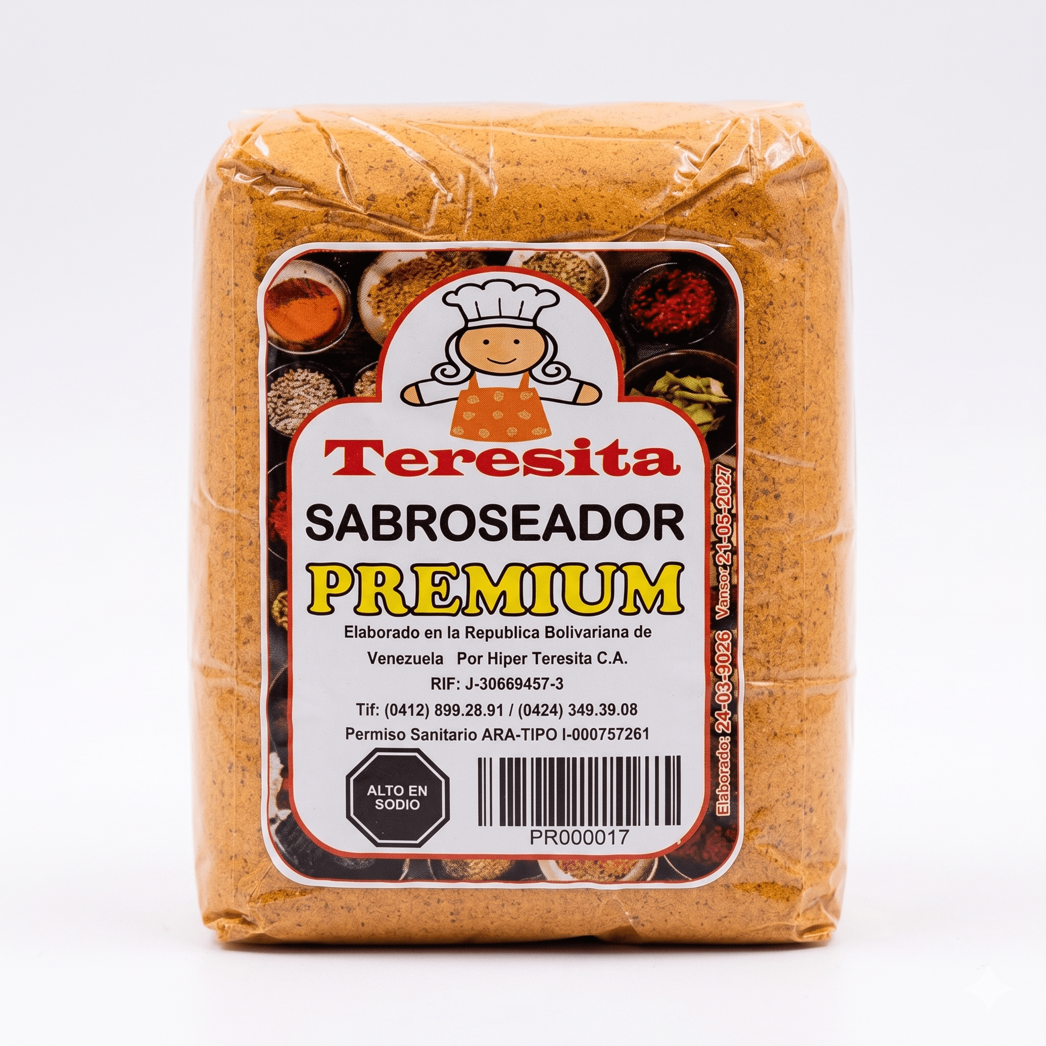 Sabroseador premium teresita 1kilo