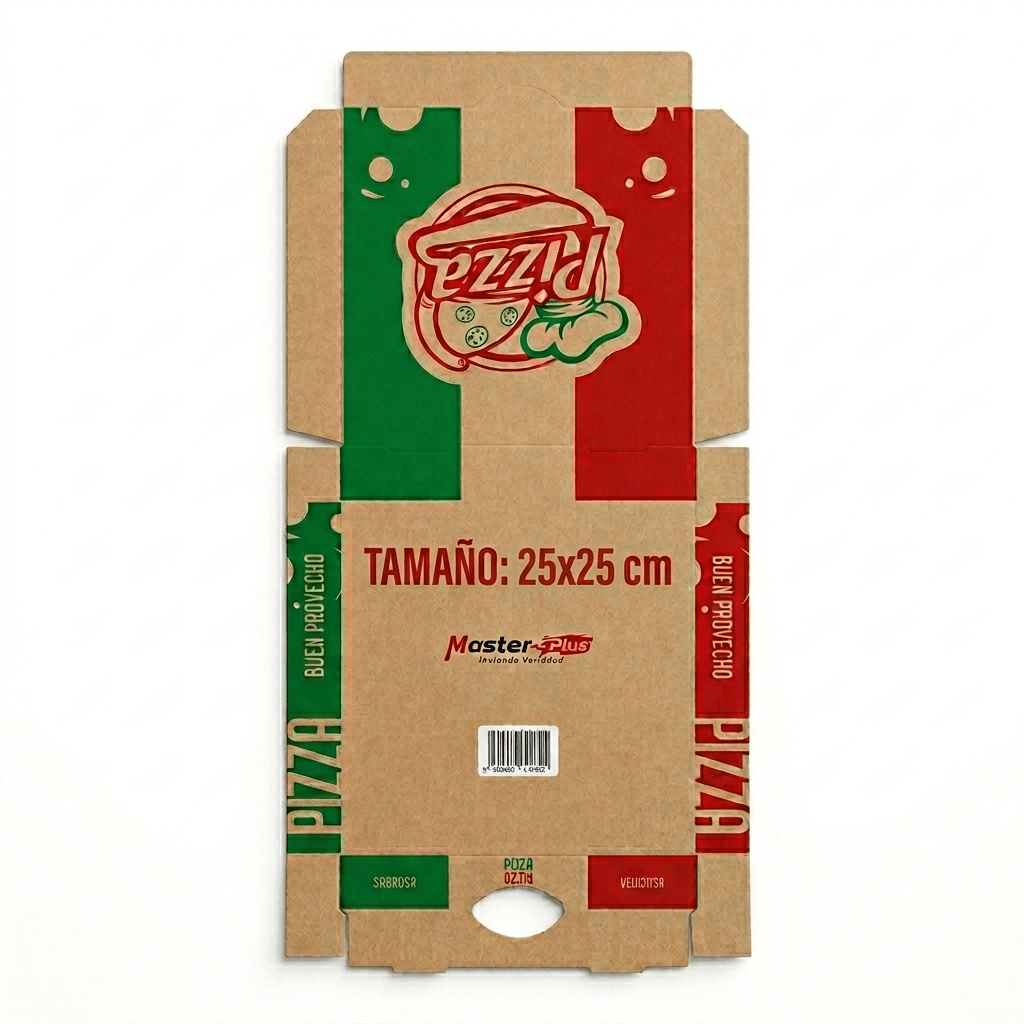Caja Para Pizza Rustica Pequeña