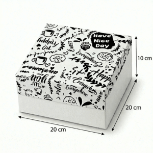 Caja para torta mini