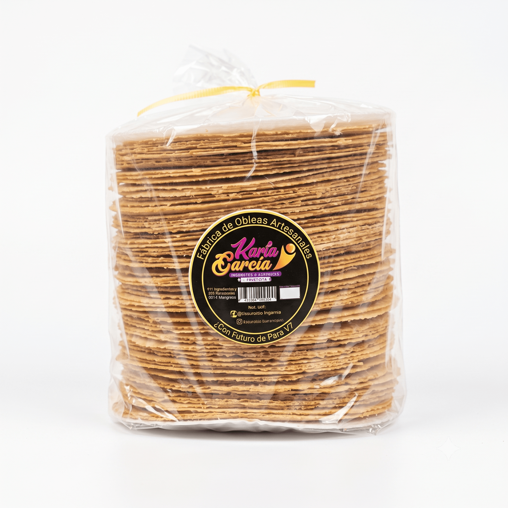Paquete De Oblea