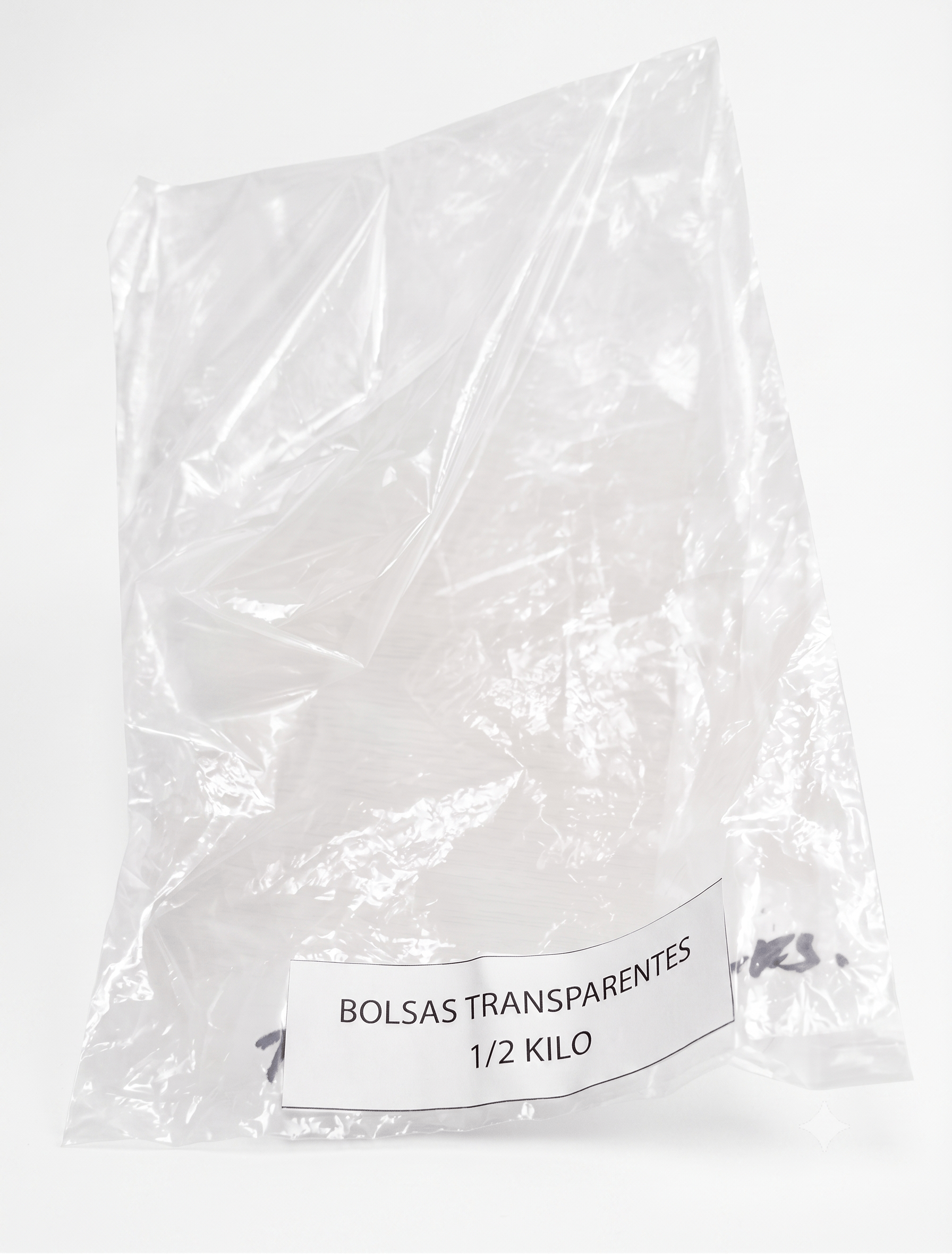 Bolsa 1/2 Kilo Transparente