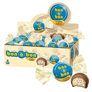 Caja 30 uni bon o bon cookies and cream 15gr