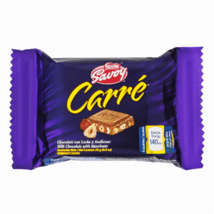 Chocolate mini carre 0.88gr savoy