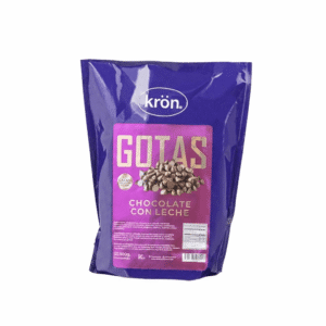 Gotas cobertura de leche 500 gr kron