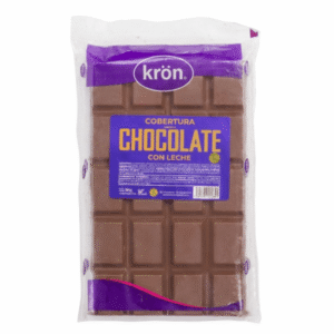 Tableta cobertura chocolate de leche 1kilo kron