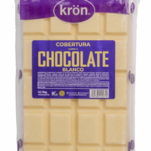 Tableta cobertura chocolate blanco 500gr kron