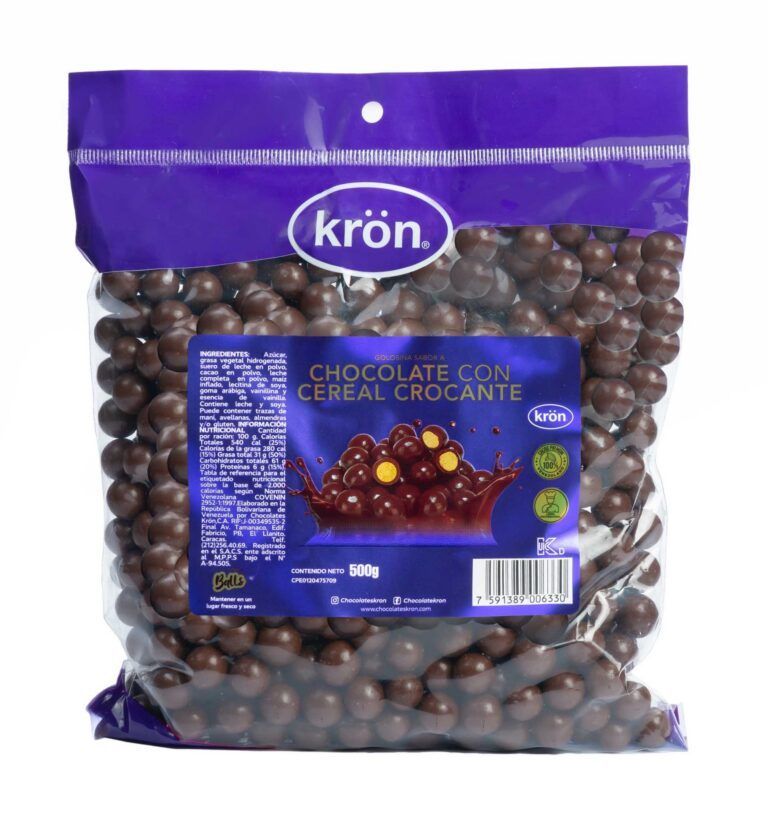 Balls mini chocolate leche Kron