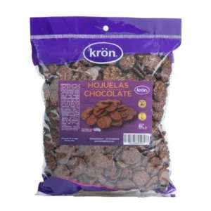 Hojuelas cobertura de chocolate 500gr kron