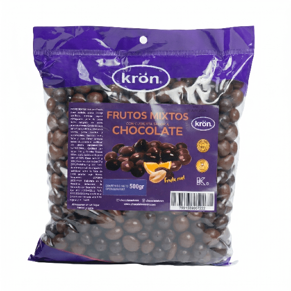 Frutos Mixtos Cobertura Chocolate