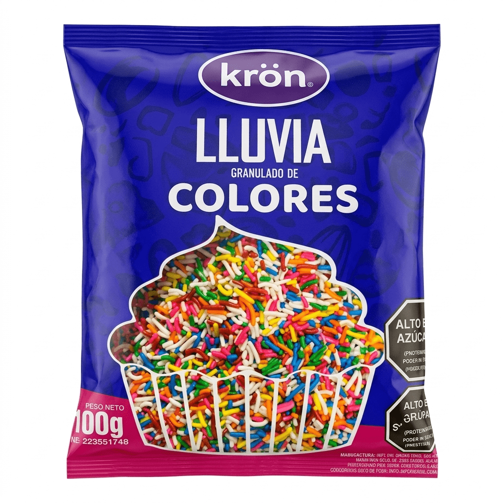 Lluvia chocolate kron 500gr