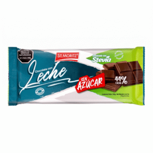 Chocolate s/a leche c/splenda 100gr st moritz