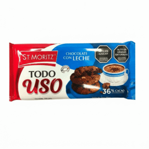 Chocolate con leche todo uso st moritz 100gr