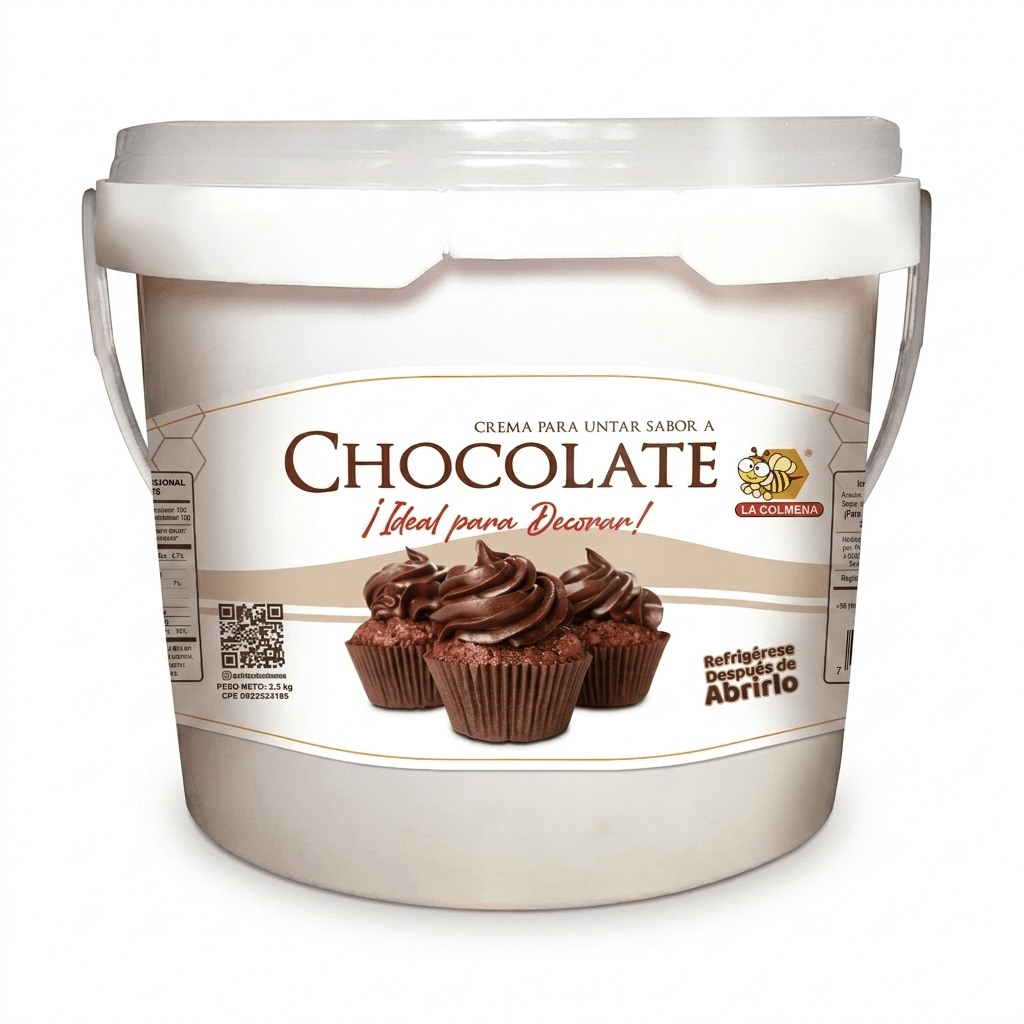 Chocolate para decorar la colmena