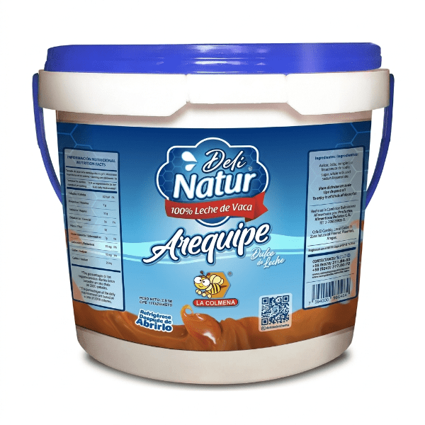 Arequipe galon 4.8 kg deli natur