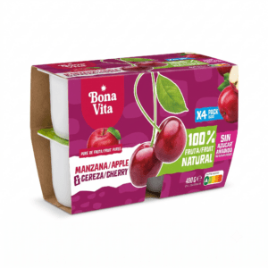 Pure De Fruta Bonavita Manzana/Cereza