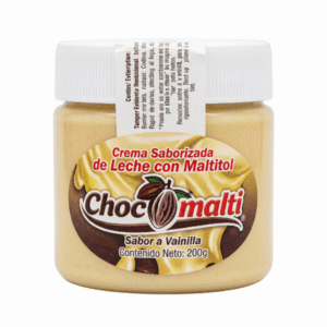 Crema para untar chocolate blanco chocomalti