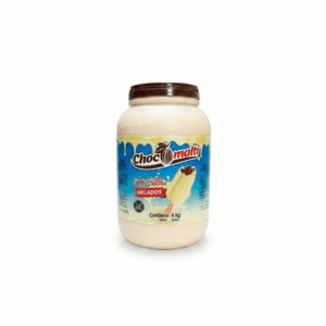 Cobertura para helado chocolate blanco 4kilo chocomalti