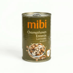 Lata champiñones 400gr mibi