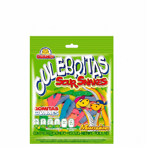 Gomitas culebritas 71gr guandy