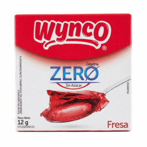 Gelatina Zero Azucar Wynco Fresa