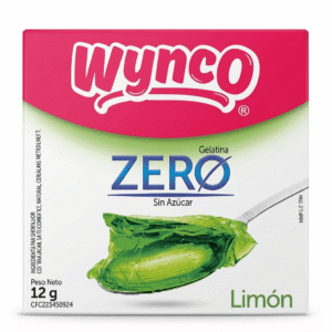 Gelatina Zero Azucar Wynco Limon
