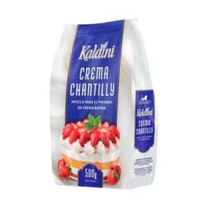 Crema chantilly Kaldini mezcla en polvo