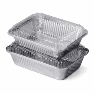 Envase De Aluminio 2200# Tapa Transparente