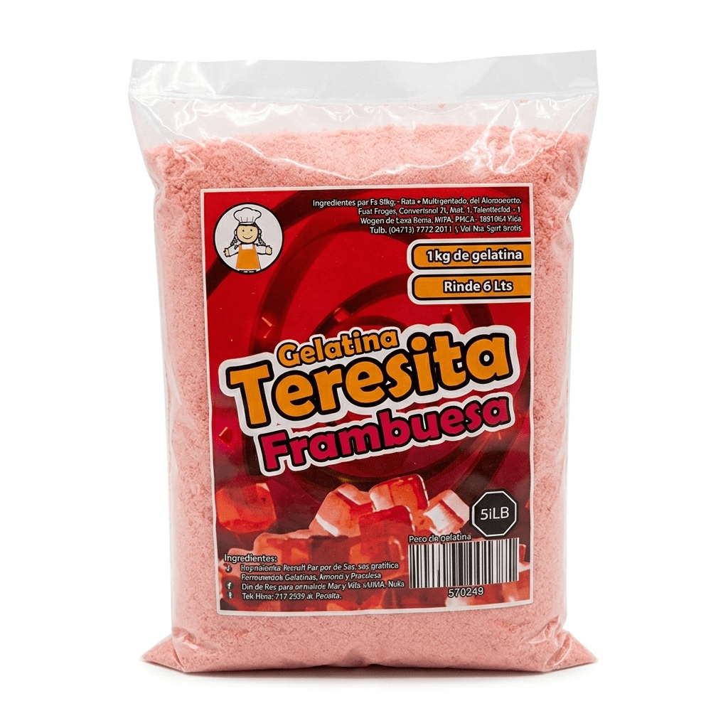 Gelatina Frambuesa Teresita