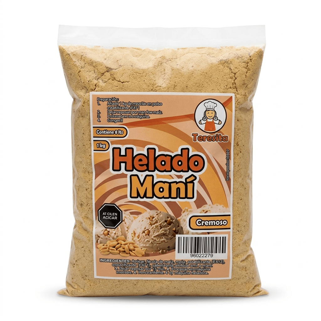 Helado Cremoso Mani Teresita