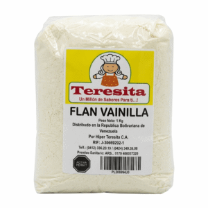 Flan vainilla teresita