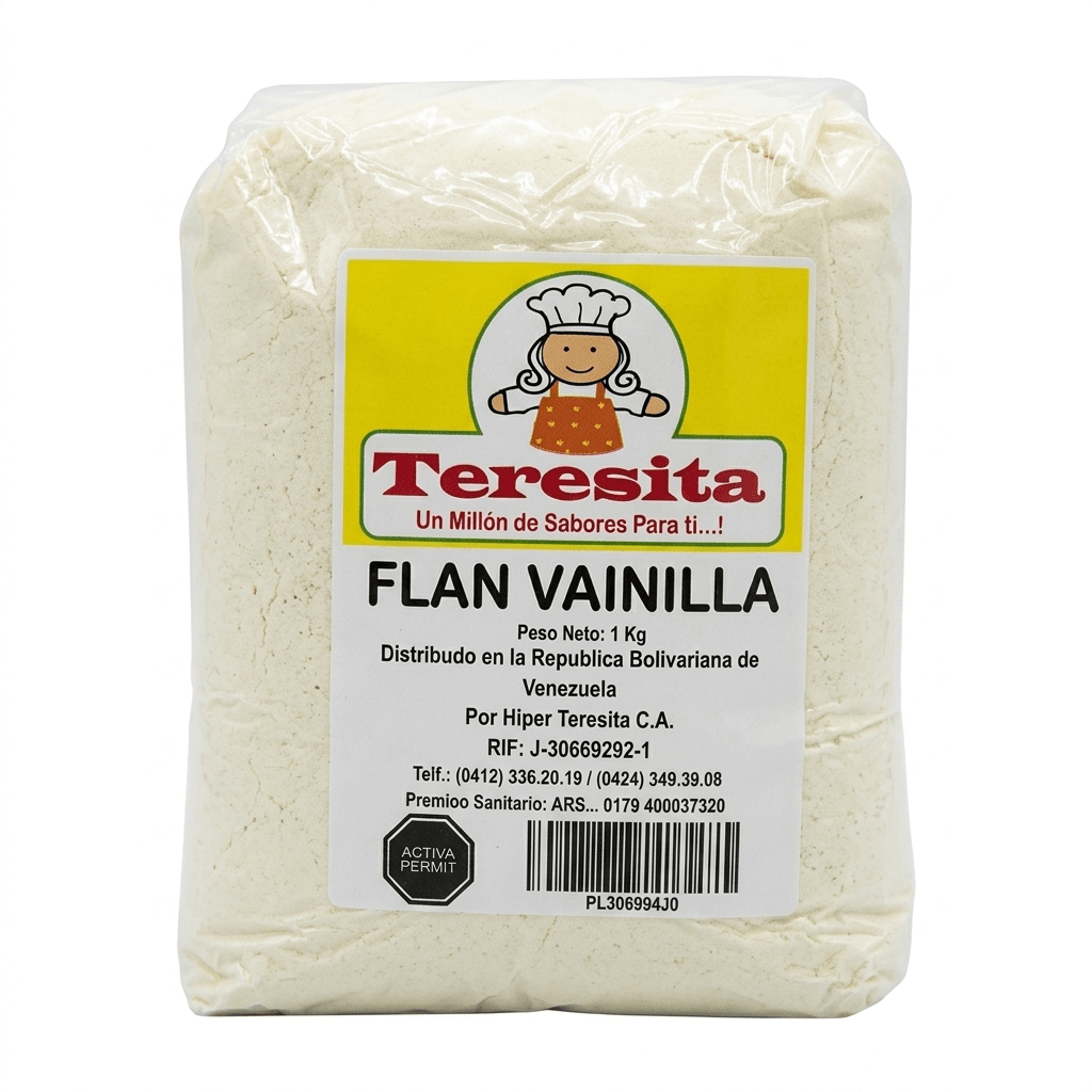 Flan vainilla teresita