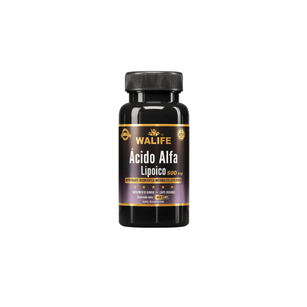 Acido Alfa Lipoico 500Mg X 60 Caps Walife Nutrition